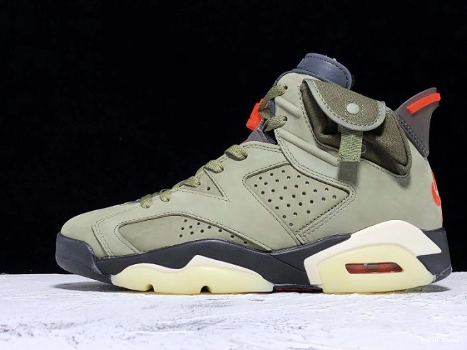 Bmlin x 6 Air Travis Olive Medium CN1084-200 Scott Jordan 0716